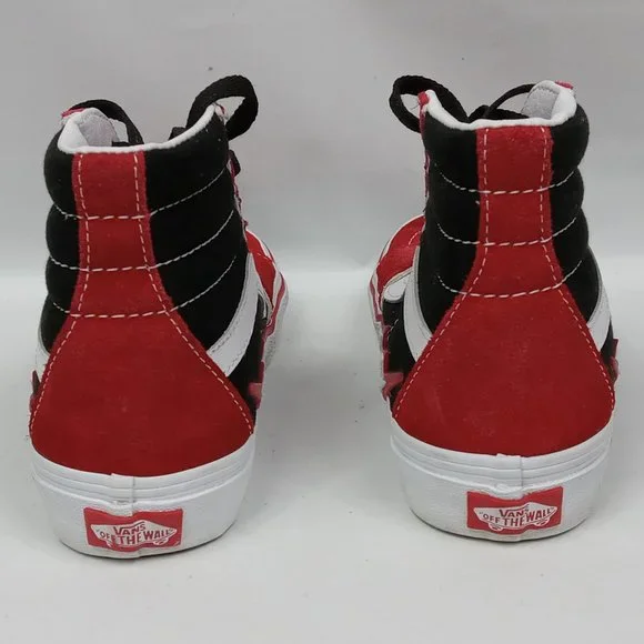 VANS Sk8-Hi Bolt Skate Lightning Bolt 721454 Canvas High Top Size 5.5 - Picture 4 of 13